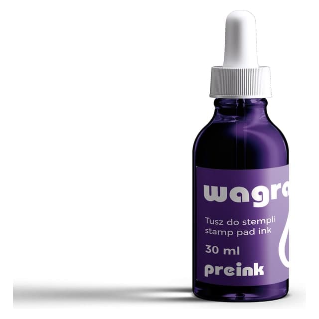 Tusz Wagraf 30 ml, kolor fioletowy