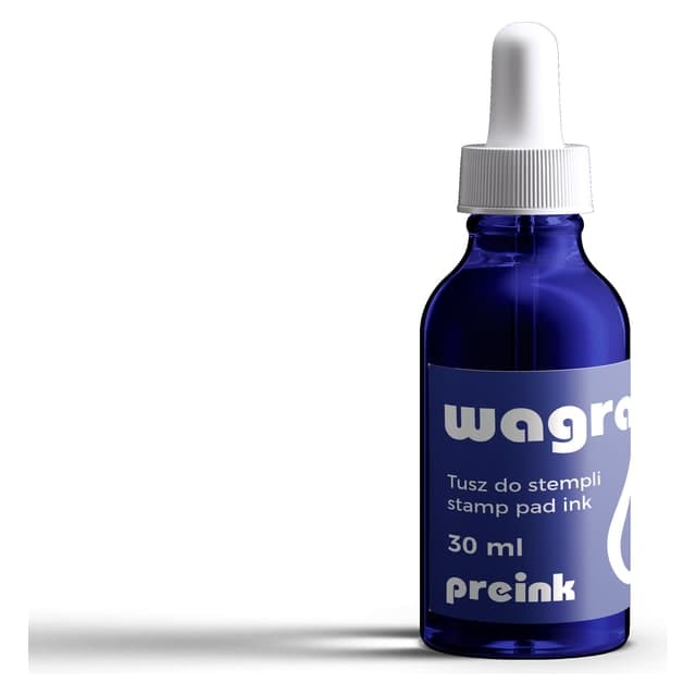 Tusz Wagraf 30 ml, kolor niebieski